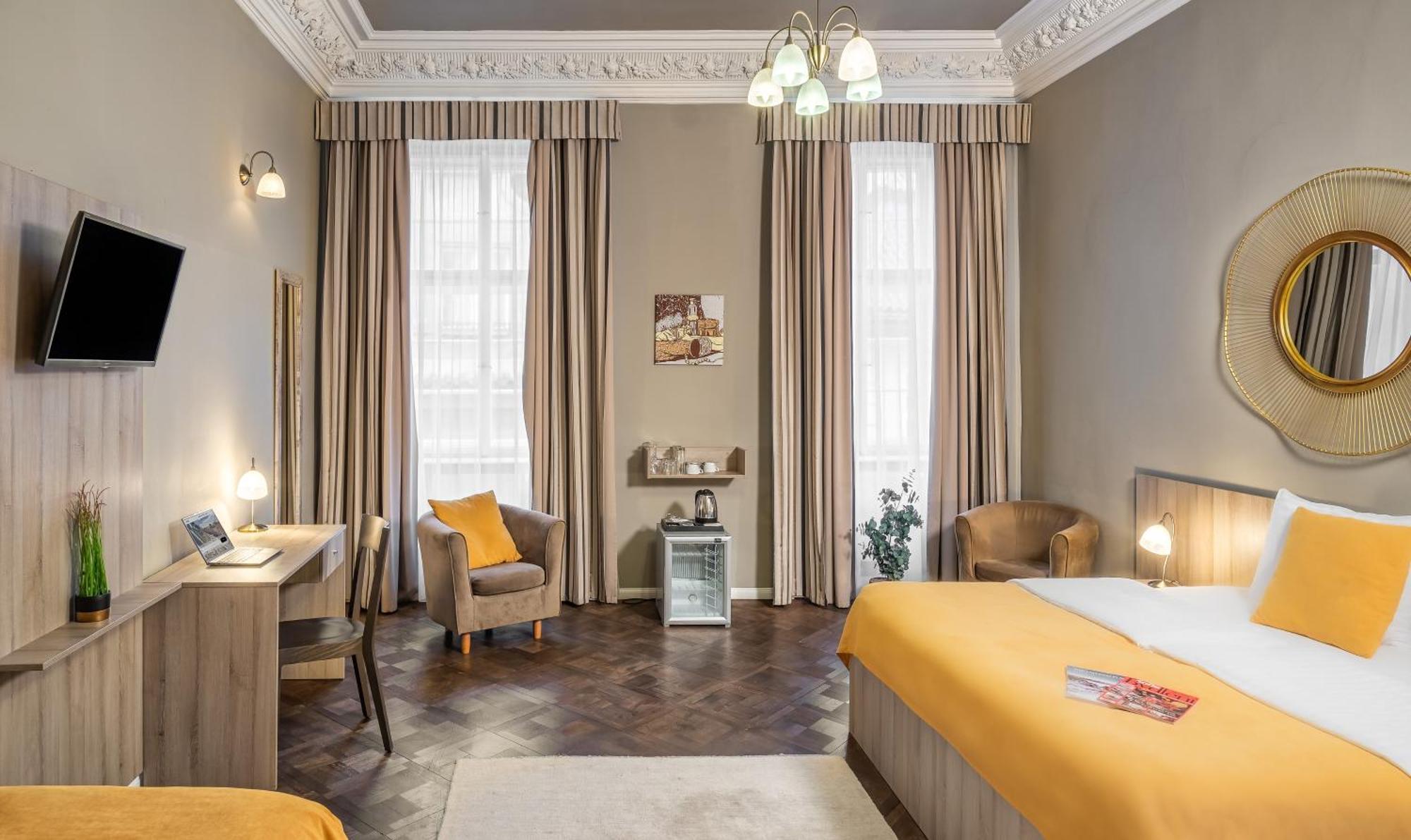 Hotel "Palac U Kocku" By Adrez, Palace At The Cats Prága Kültér fotó